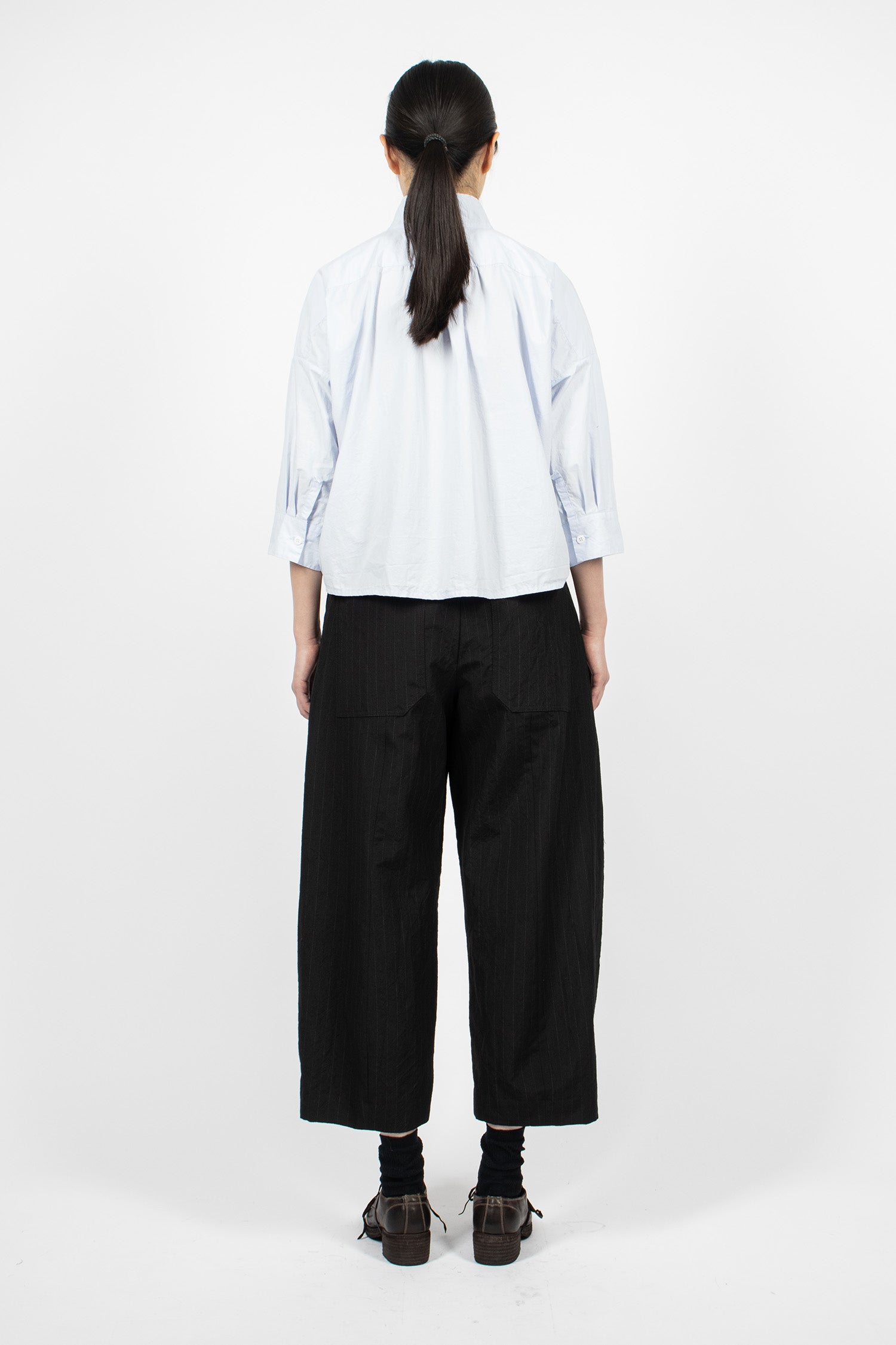 Sandra Pants Black Stripe
