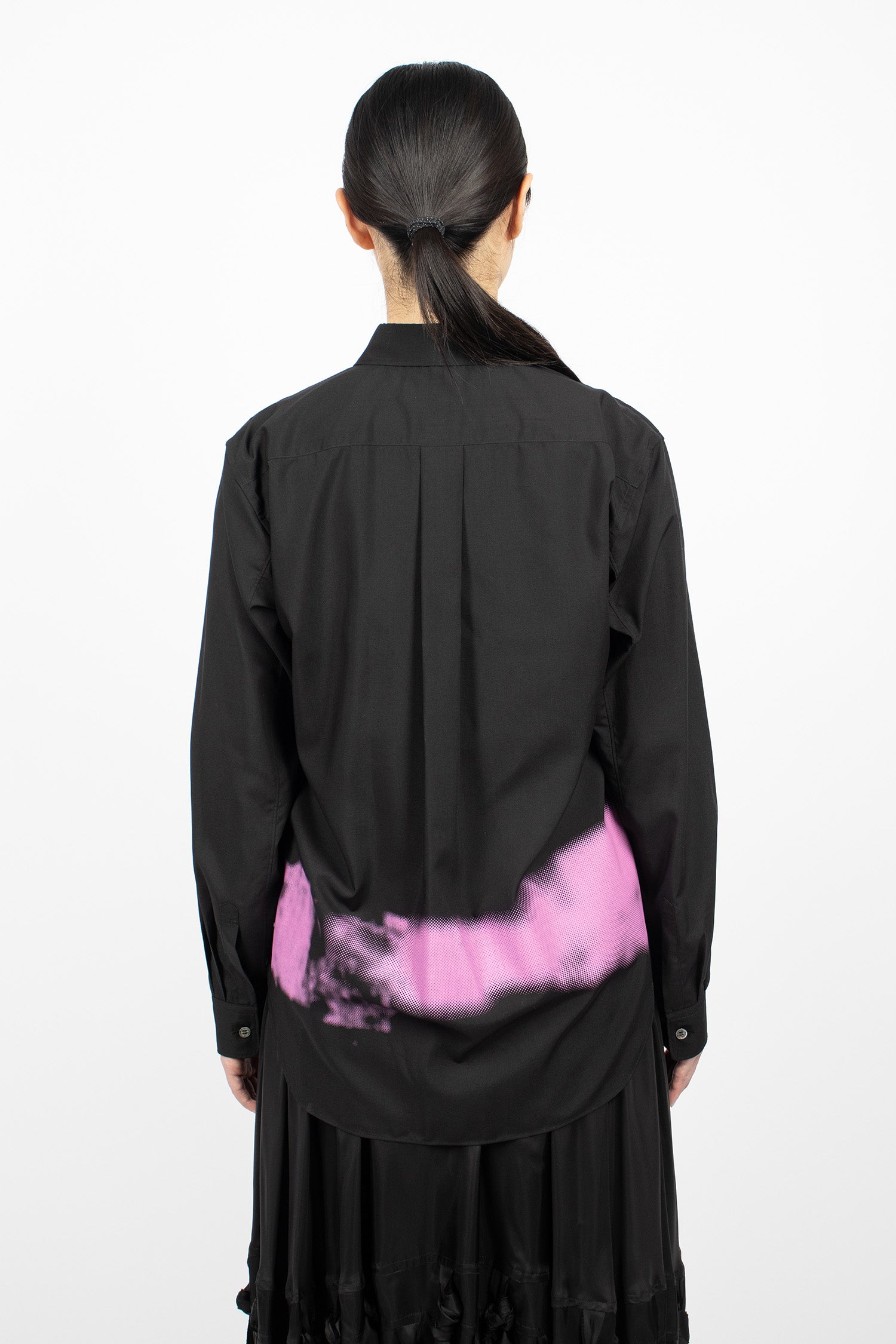 Loose Shirt Black/Pink