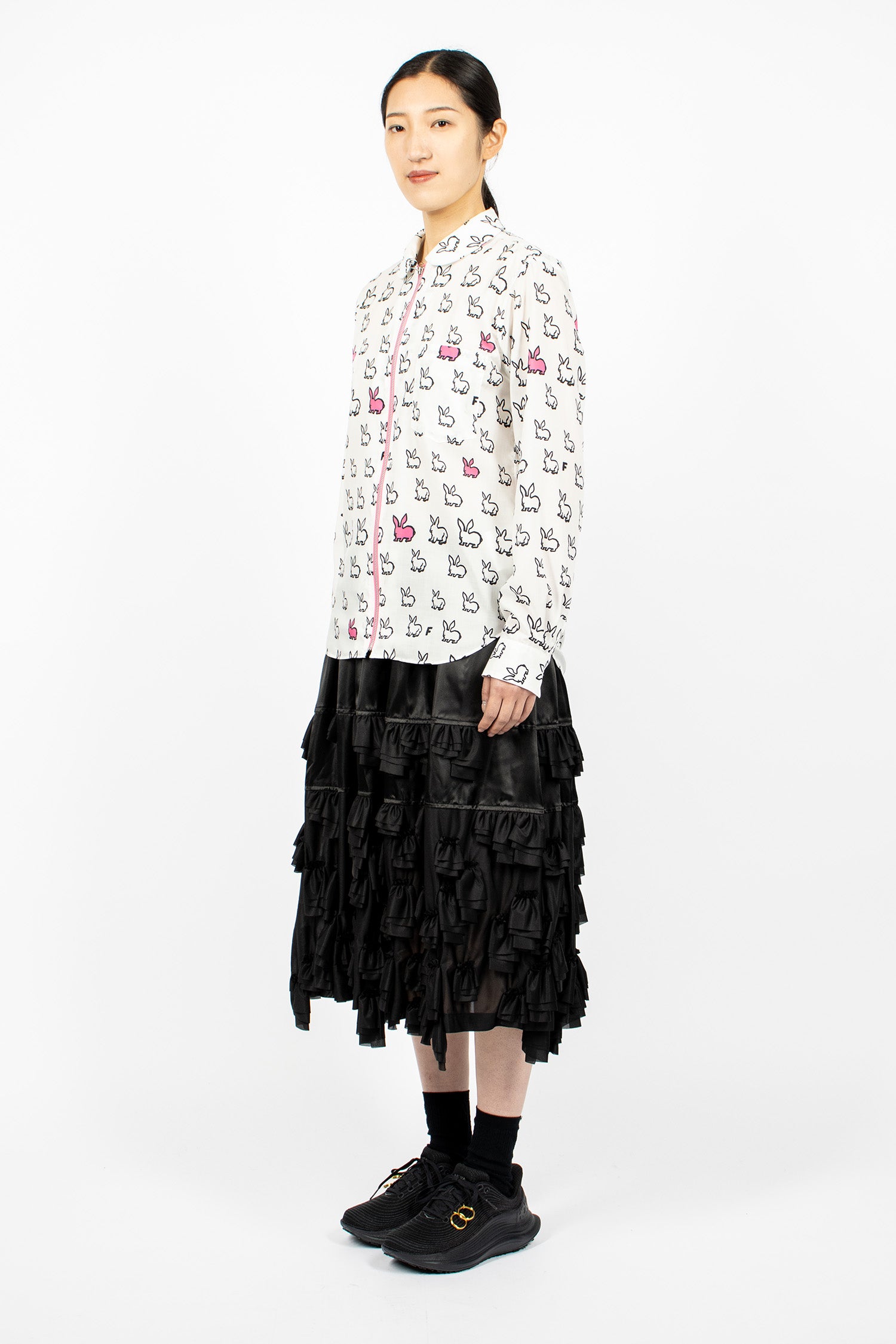 Frill Skirt Black