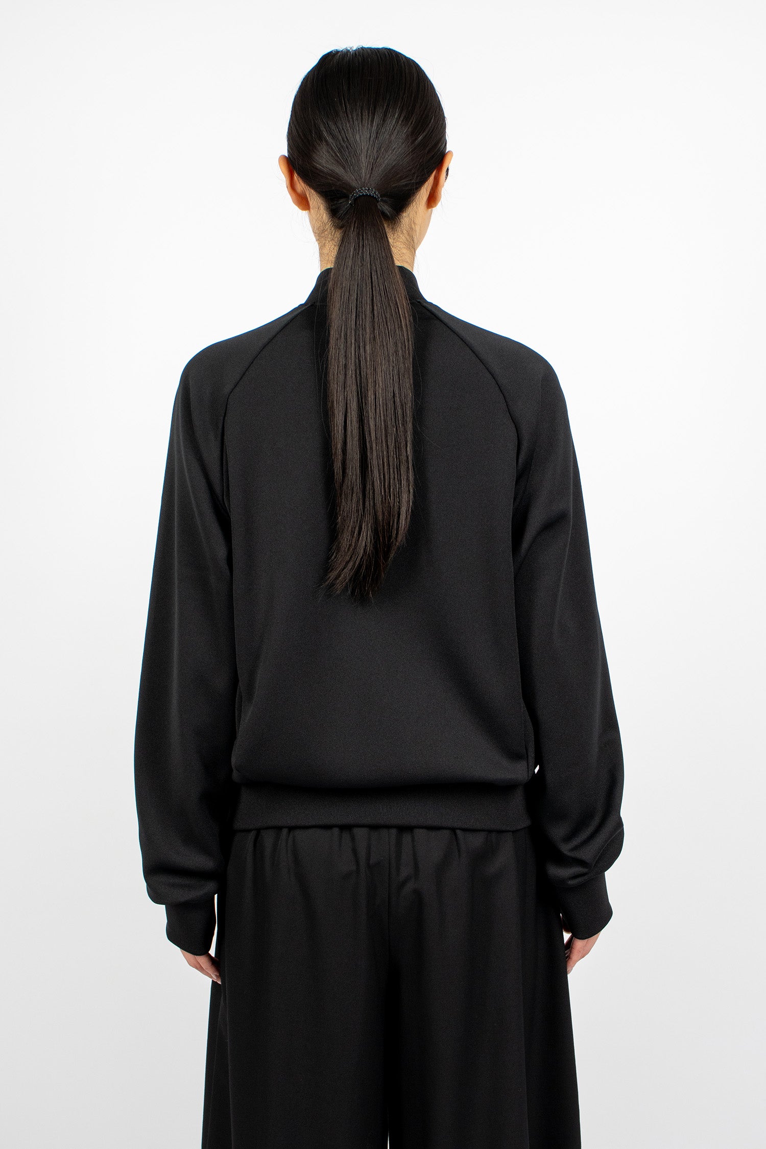 Zip-Up Jacket Black