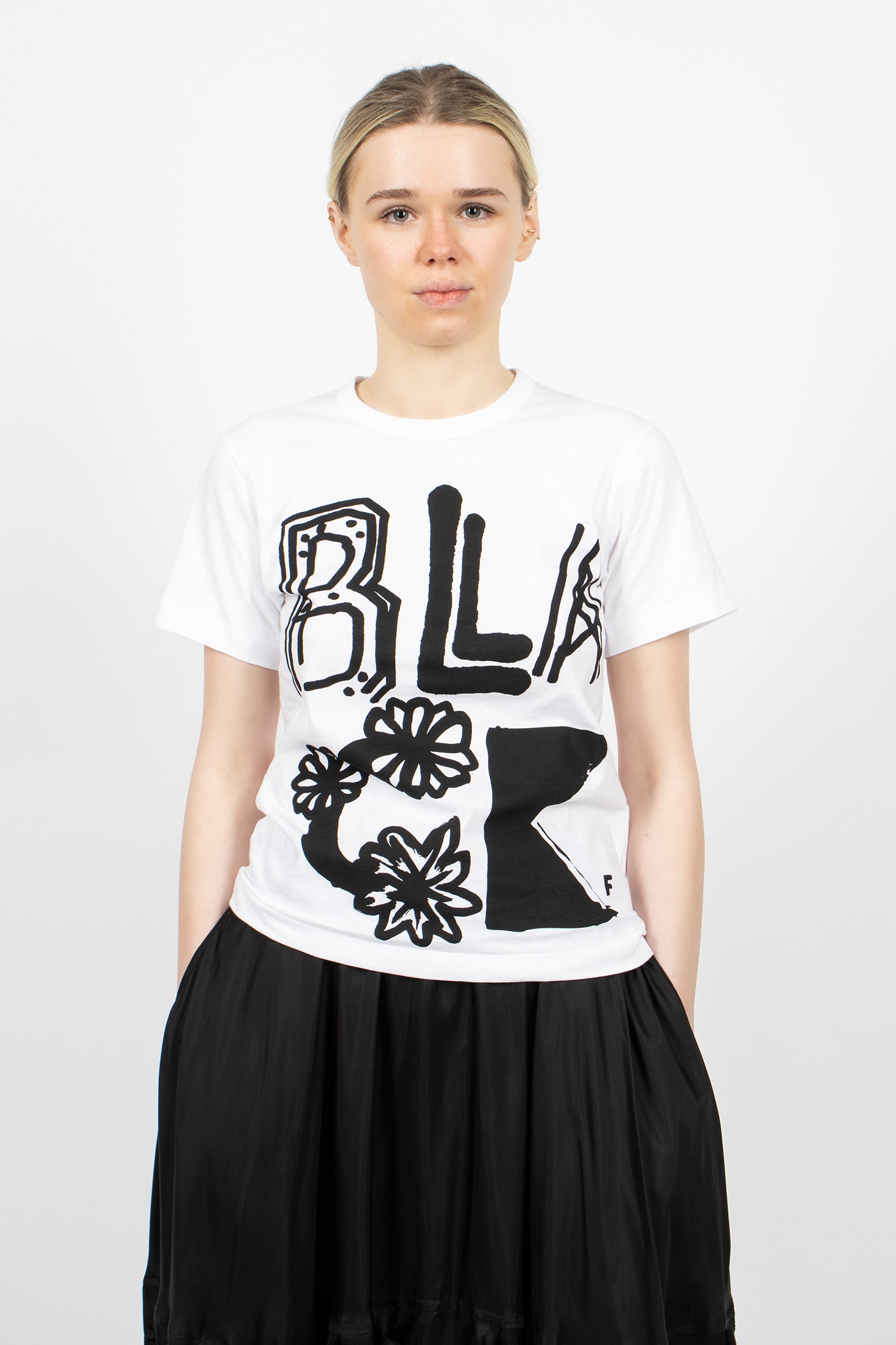 Logo T-Shirt White/Black