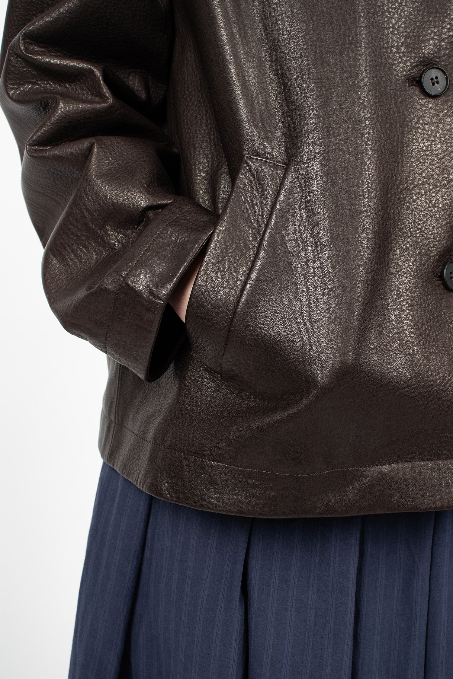 Leather Uli Jacket Brown